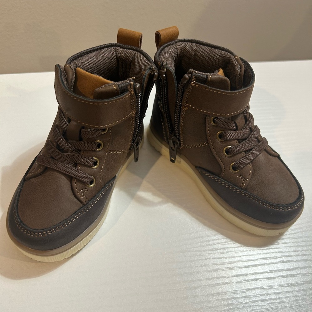 THEREABOUTS Brown High top Toddler 5